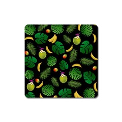 Tropical pattern Square Magnet