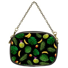 Tropical Pattern Chain Purses (one Side)  by Valentinaart