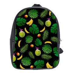 Tropical pattern School Bags(Large) 