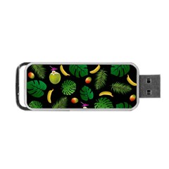 Tropical Pattern Portable Usb Flash (two Sides) by Valentinaart