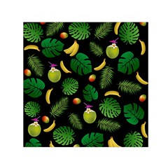 Tropical Pattern Small Satin Scarf (square) by Valentinaart