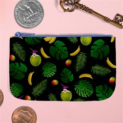 Tropical Pattern Large Coin Purse by Valentinaart