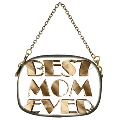 Best Mom Ever Gold Look Elegant Typography Chain Purses (one Side)  by yoursparklingshop