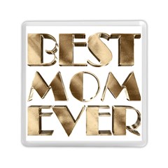 Best Mom Ever Gold Look Elegant Typography Memory Card Reader (square)  by yoursparklingshop