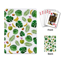 Tropical pattern Playing Card