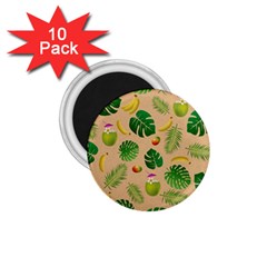 Tropical Pattern 1 75  Magnets (10 Pack)  by Valentinaart