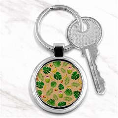 Tropical Pattern Key Chains (round)  by Valentinaart