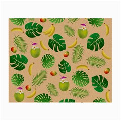 Tropical Pattern Small Glasses Cloth by Valentinaart