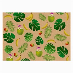 Tropical Pattern Large Glasses Cloth (2-side) by Valentinaart