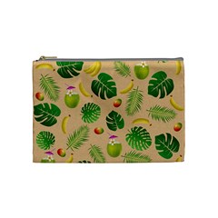 Tropical Pattern Cosmetic Bag (medium)  by Valentinaart