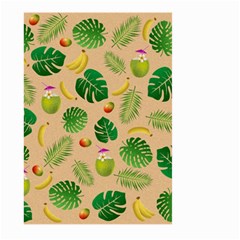 Tropical Pattern Large Garden Flag (two Sides) by Valentinaart