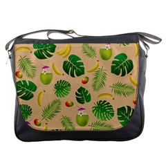 Tropical Pattern Messenger Bags by Valentinaart