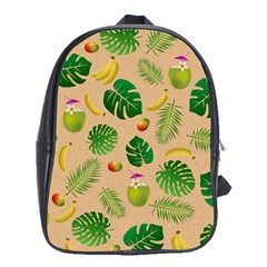 Tropical Pattern School Bags (xl)  by Valentinaart