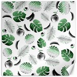 Tropical pattern Canvas 12  x 12   11.4 x11.56  Canvas - 1