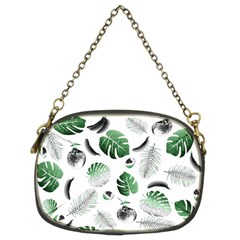 Tropical Pattern Chain Purses (two Sides)  by Valentinaart