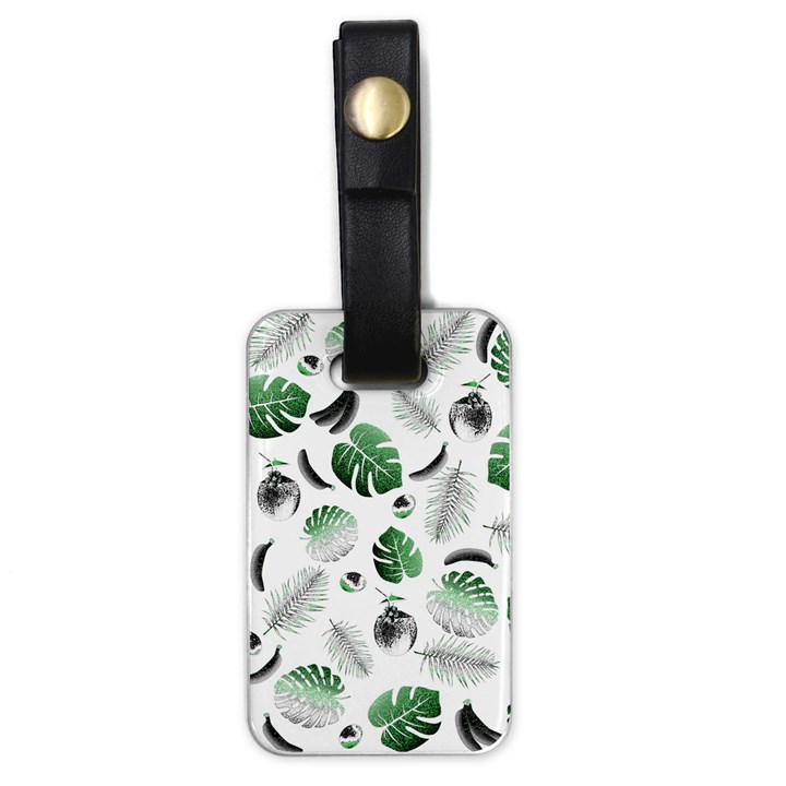 Tropical pattern Luggage Tags (One Side) 