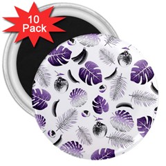 Tropical Pattern 3  Magnets (10 Pack)  by Valentinaart