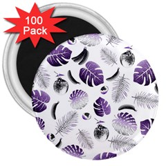 Tropical Pattern 3  Magnets (100 Pack) by Valentinaart