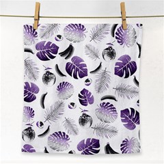 Tropical Pattern Face Towel by Valentinaart