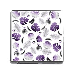 Tropical Pattern Memory Card Reader (square) by Valentinaart