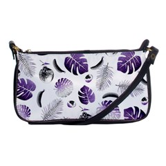 Tropical Pattern Shoulder Clutch Bags by Valentinaart