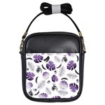 Tropical pattern Girls Sling Bags Front