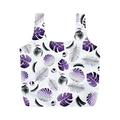 Tropical Pattern Full Print Recycle Bags (m)  by Valentinaart