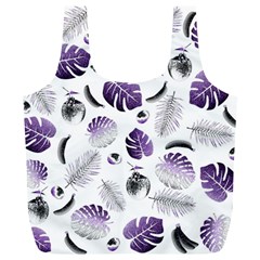 Tropical Pattern Full Print Recycle Bags (l)  by Valentinaart