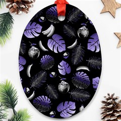 Tropical Pattern Ornament (oval) by Valentinaart