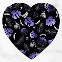 Tropical Pattern Jigsaw Puzzle (heart) by Valentinaart