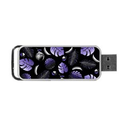 Tropical Pattern Portable Usb Flash (two Sides)