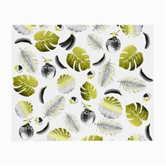 Tropical Pattern Small Glasses Cloth by Valentinaart