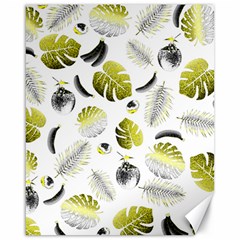 Tropical Pattern Canvas 16  X 20   by Valentinaart