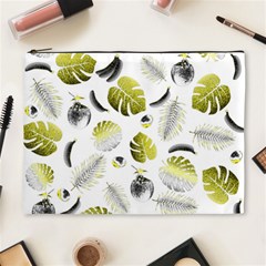 Tropical Pattern Cosmetic Bag (xl) by Valentinaart