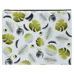 Tropical Pattern Cosmetic Bag (xxxl)  by Valentinaart