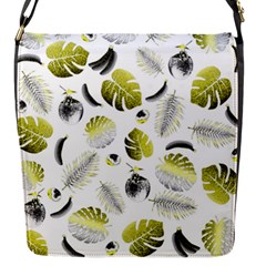 Tropical Pattern Flap Messenger Bag (s) by Valentinaart