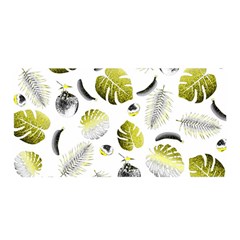 Tropical Pattern Satin Wrap by Valentinaart