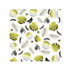 Tropical Pattern Small Satin Scarf (square) by Valentinaart