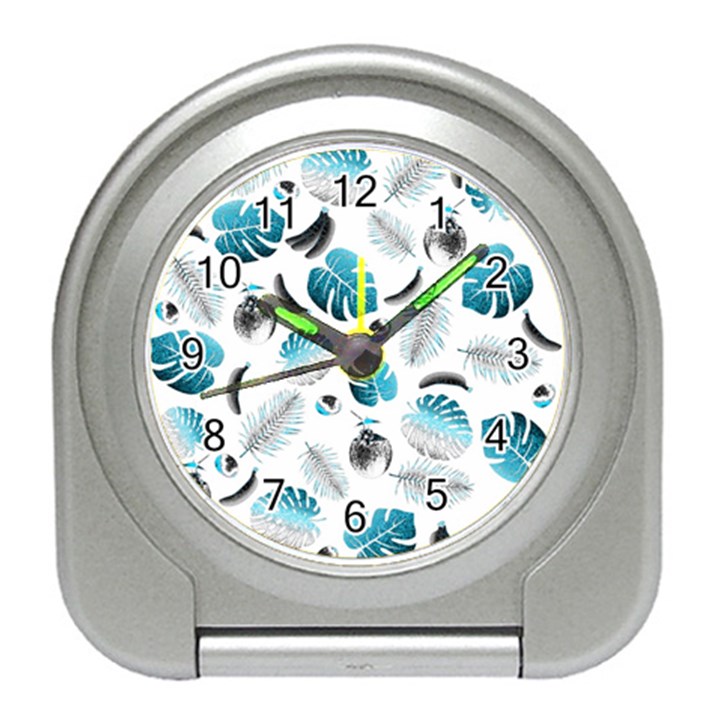 Tropical pattern Travel Alarm Clocks