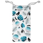 Tropical pattern Jewelry Bag Front