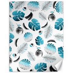 Tropical Pattern Canvas 18  X 24   by Valentinaart