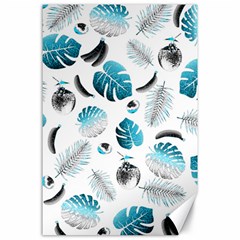 Tropical Pattern Canvas 24  X 36  by Valentinaart