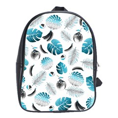 Tropical Pattern School Bags(large)  by Valentinaart