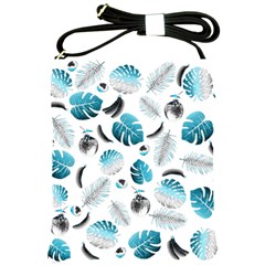 Tropical Pattern Shoulder Sling Bags by Valentinaart