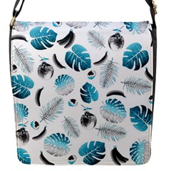 Tropical Pattern Flap Messenger Bag (s) by Valentinaart