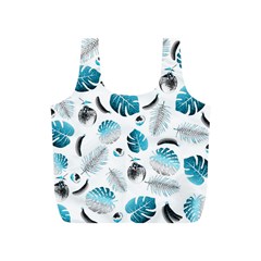 Tropical Pattern Full Print Recycle Bags (s)  by Valentinaart