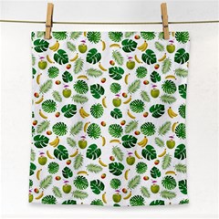 Tropical Pattern Face Towel by Valentinaart