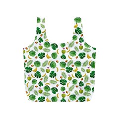 Tropical Pattern Full Print Recycle Bags (s)  by Valentinaart