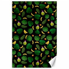 Tropical Pattern Canvas 24  X 36  by Valentinaart