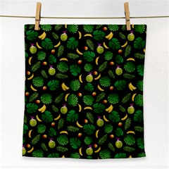 Tropical Pattern Face Towel by Valentinaart